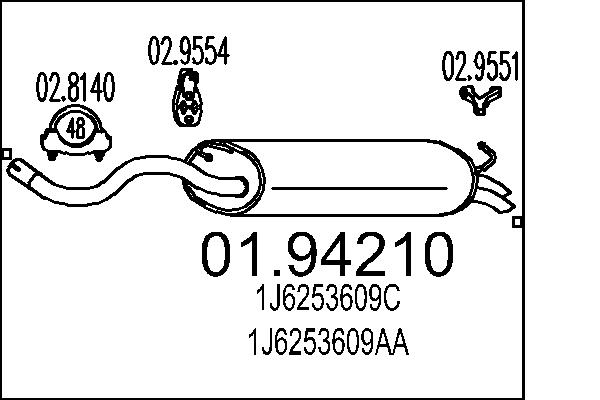 1J6253609AA