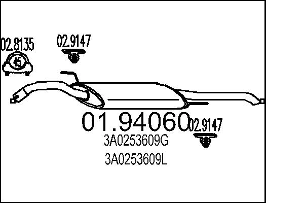 3A0253609L