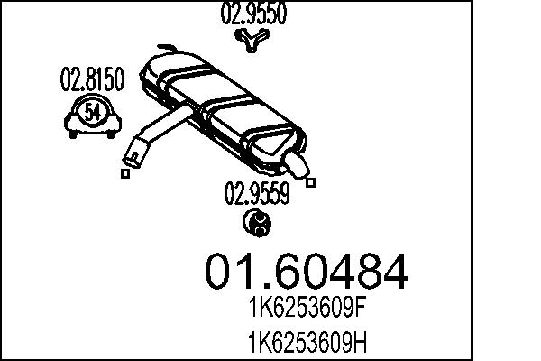 1K6 253 609 H
