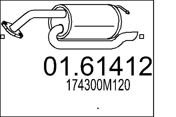 (17430-0M120)