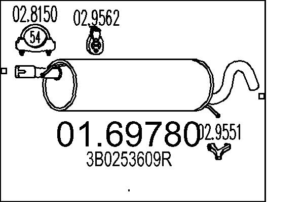 3B0 253 609 R