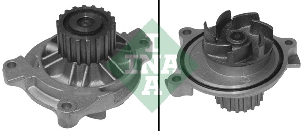 Водяной Насос *INA* Volvo | 538049910 / Dolz->R303 / Metelli->24-0758/ HEPU->P616