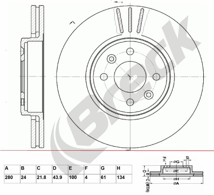 BR 308 VA100