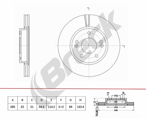 BR 457 VA100