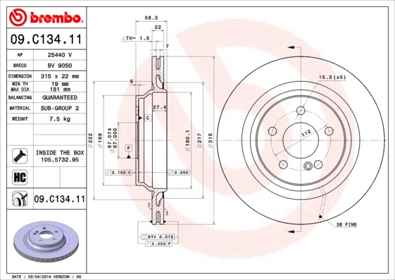 BV 9050