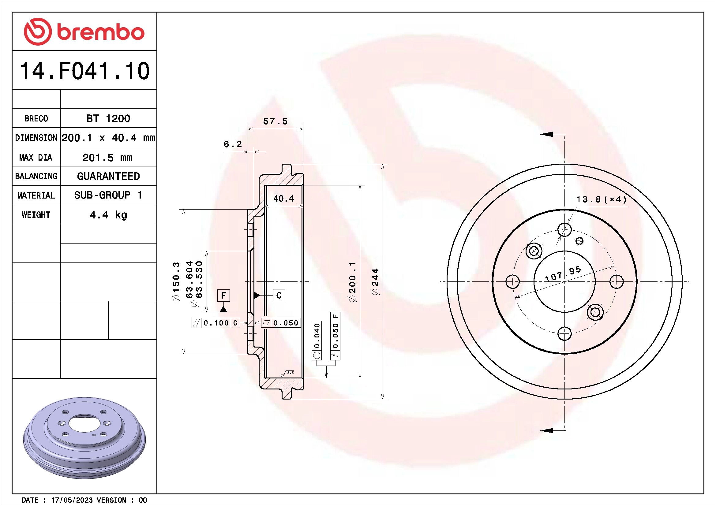 BT 1200
