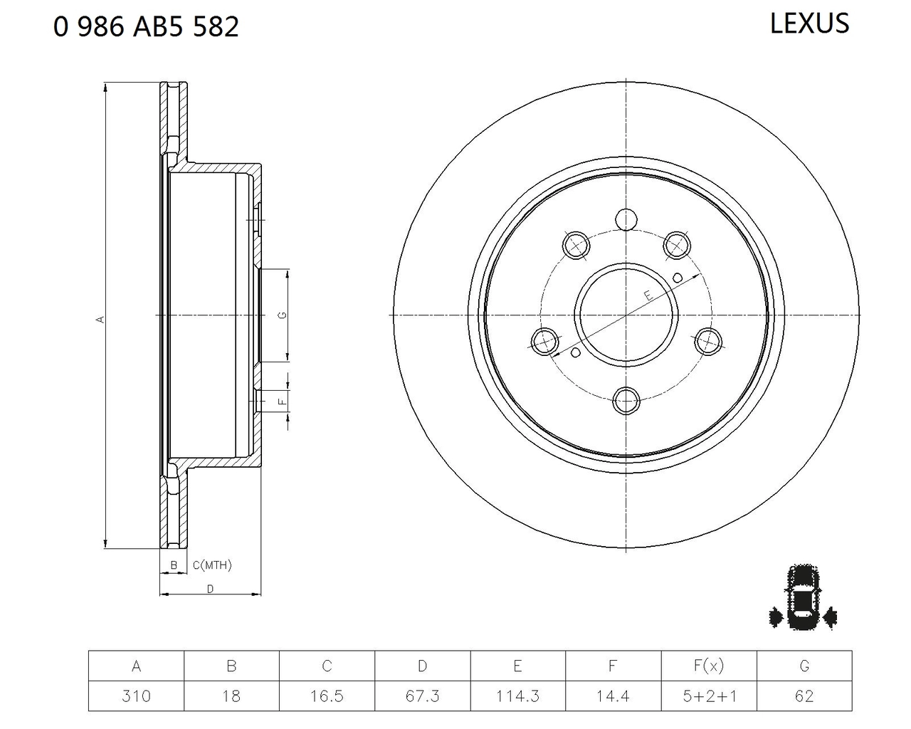 0 986 AB5 582