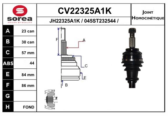 CV22325A1K