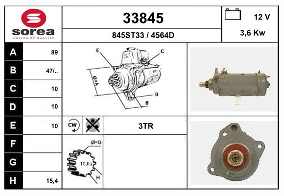 33845