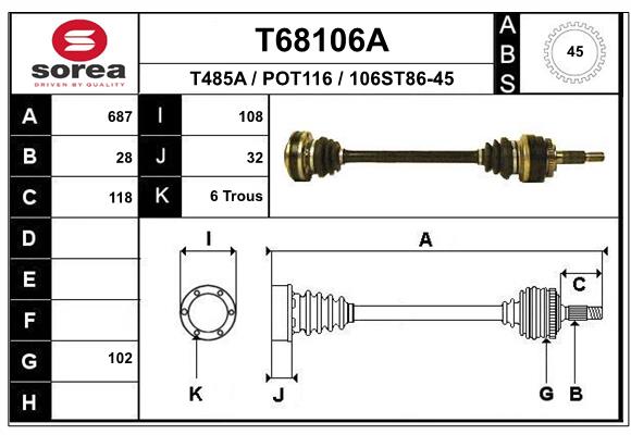 T68106A