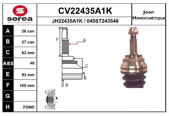CV22435A1K