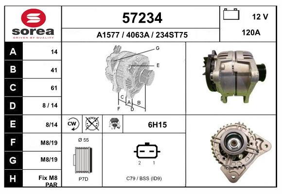 57234