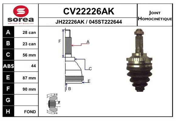 CV22226AK