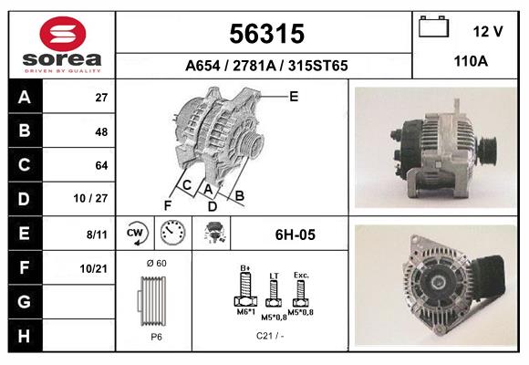 56315