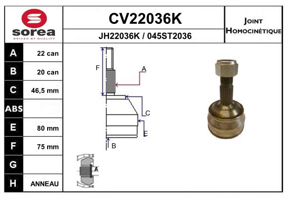CV22036K