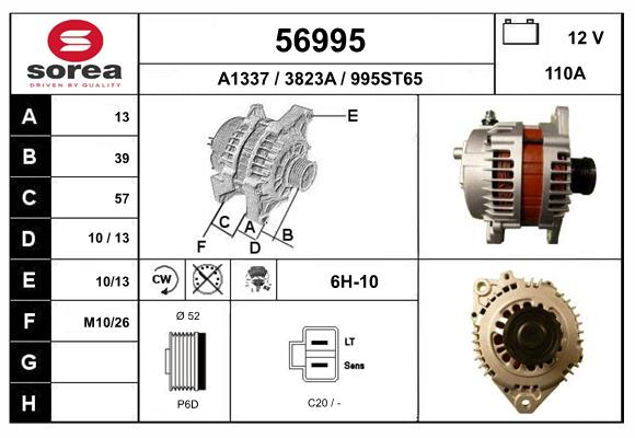 56995