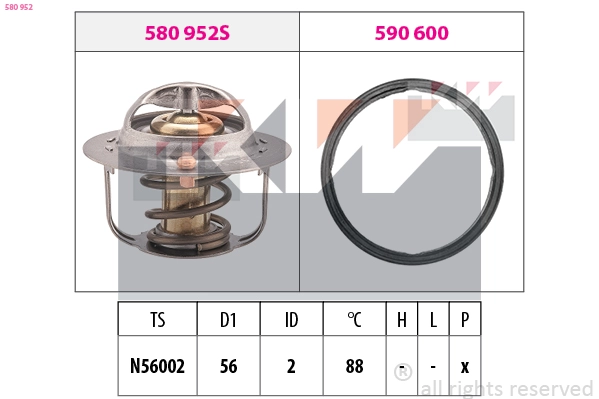 580 952