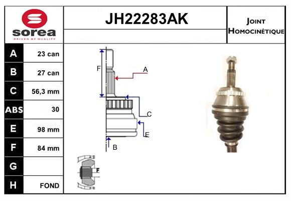 JH22283AK