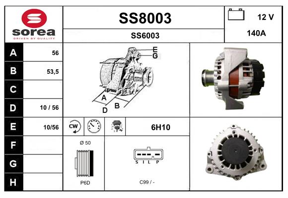 SS8003