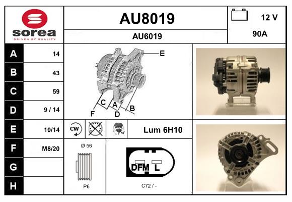 AU8019