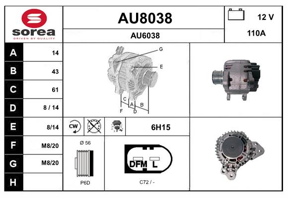 AU8038
