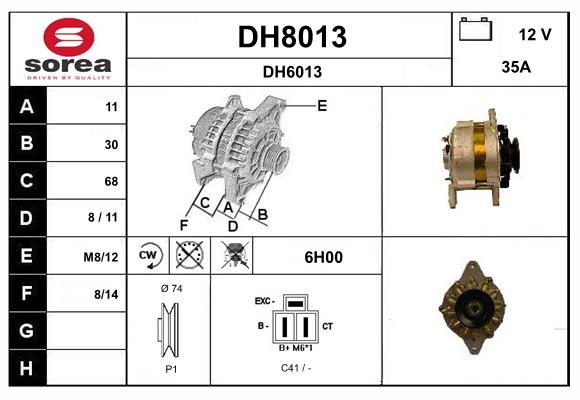 DH8013