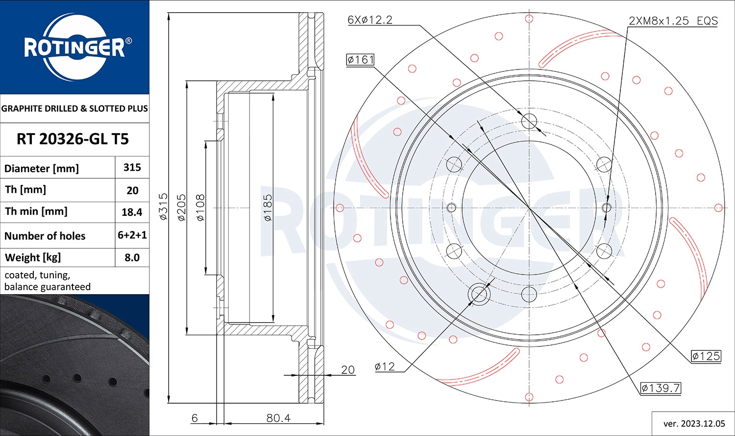 RT 20326-GL T5
