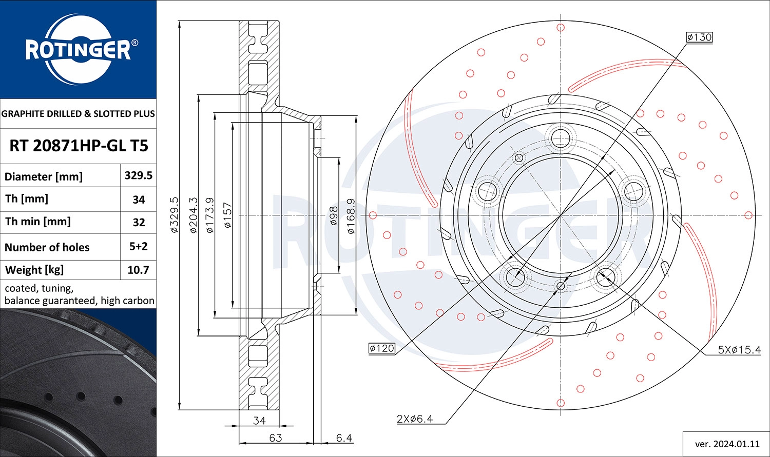 RT 20871HP-GL T5