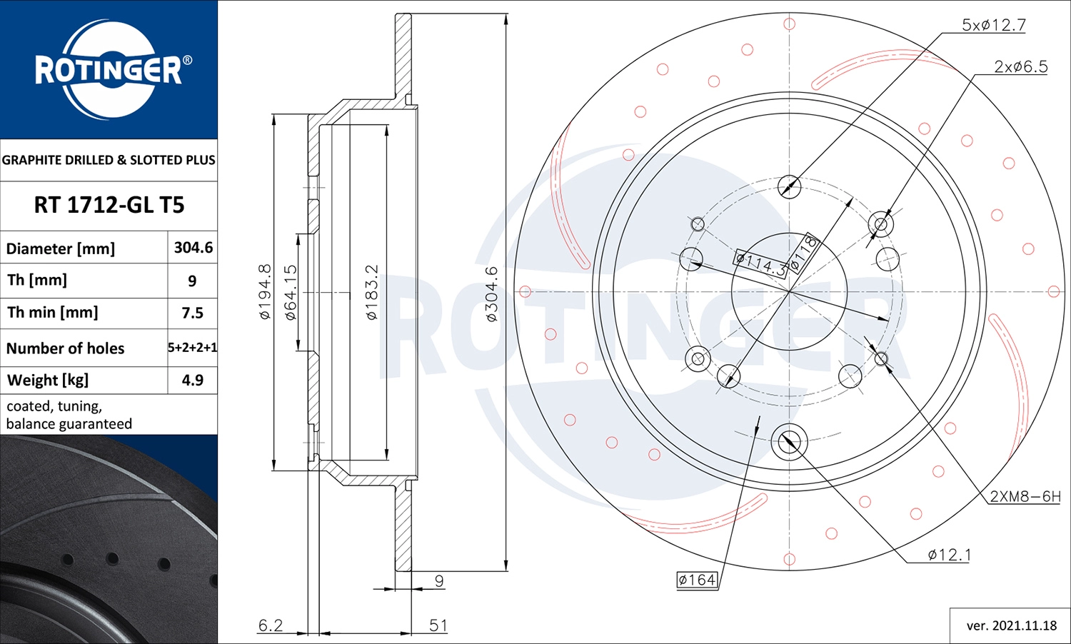 RT 1712-GL T5