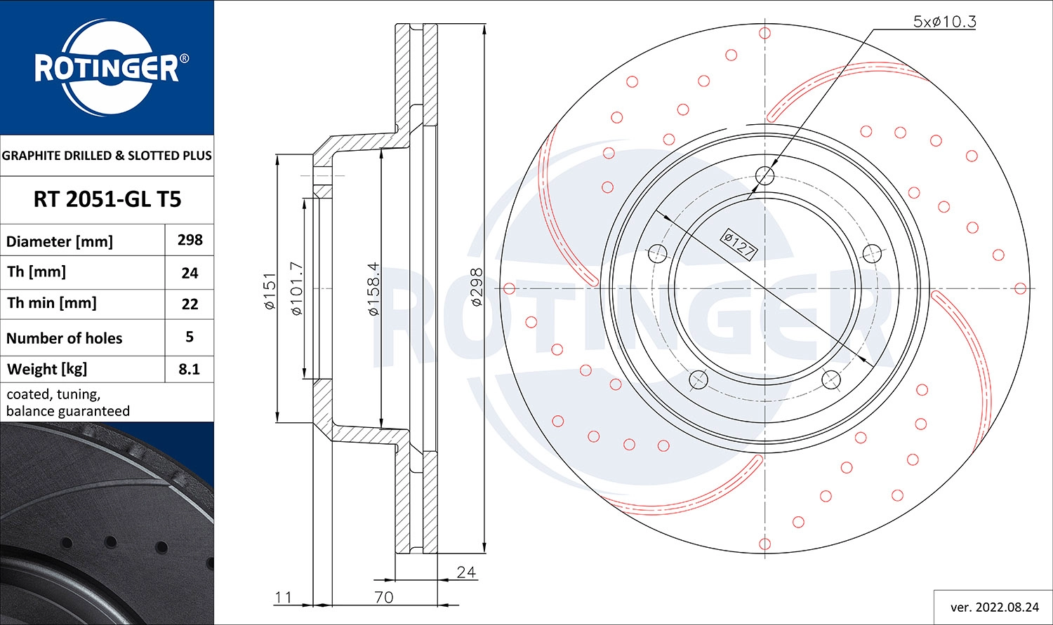 RT 2051-GL T5