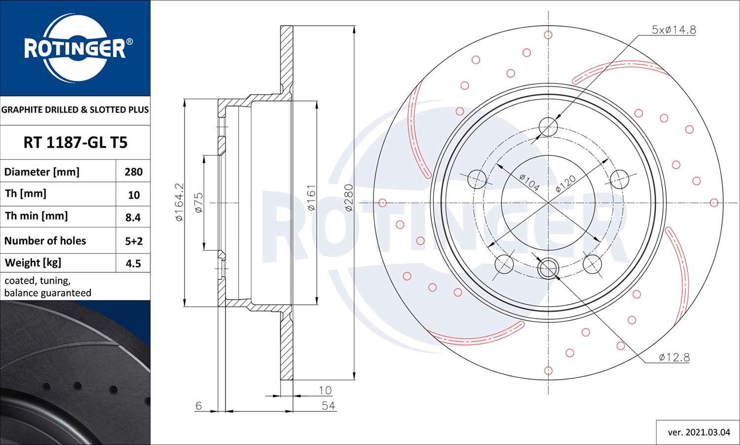 RT 1187-GL T5