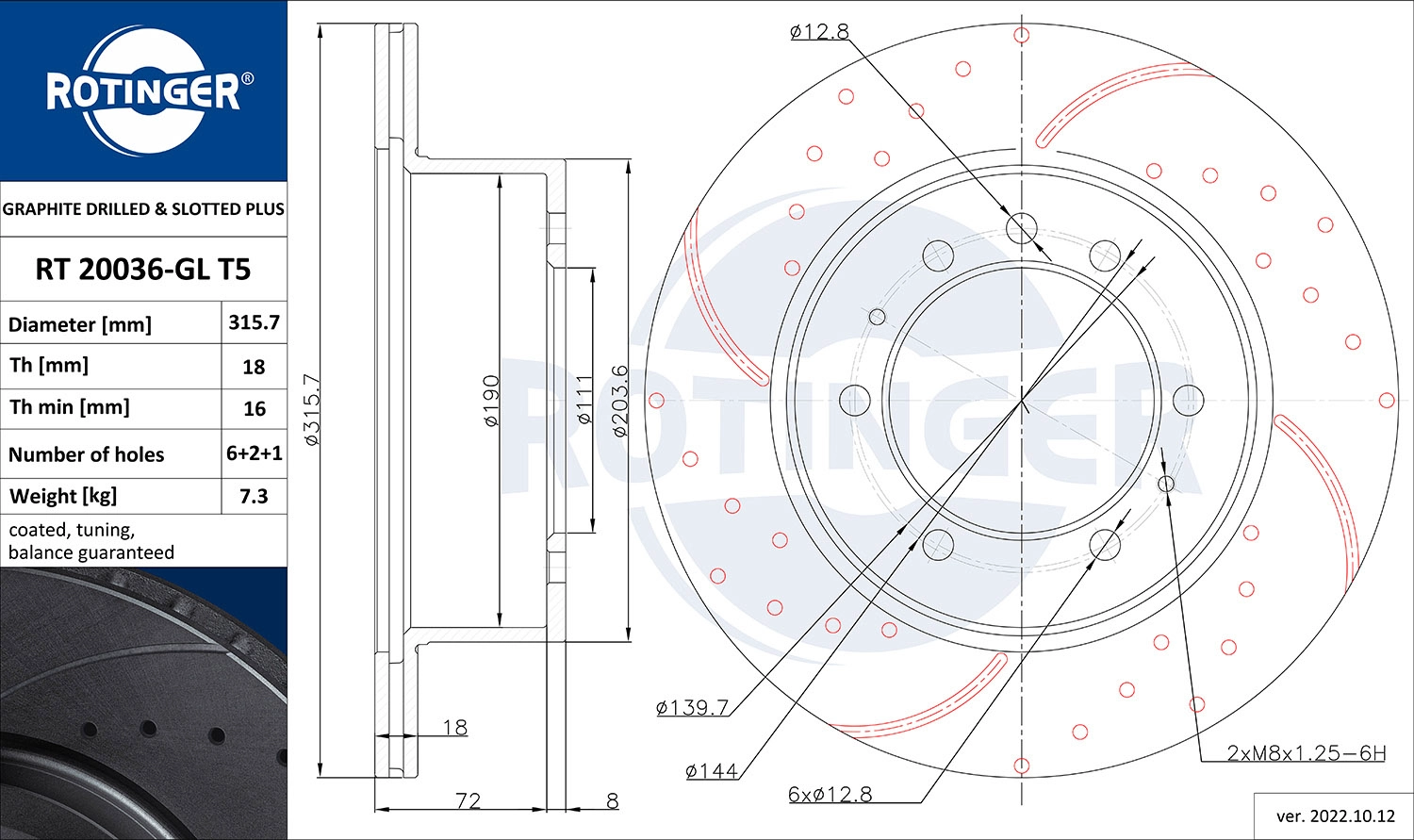 RT 20036-GL T5