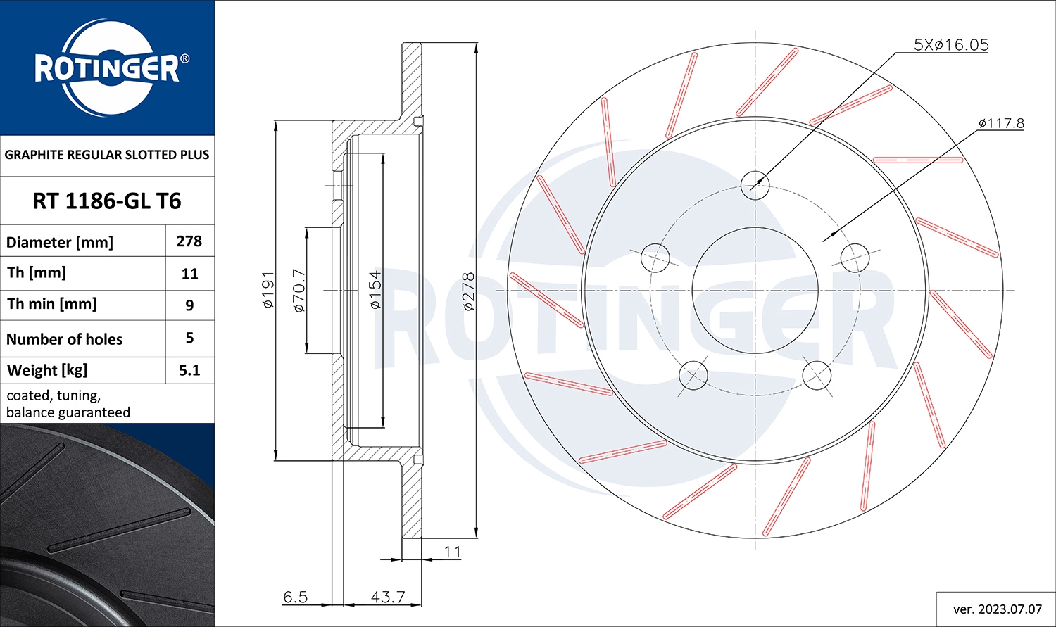 RT 1186-GL T6