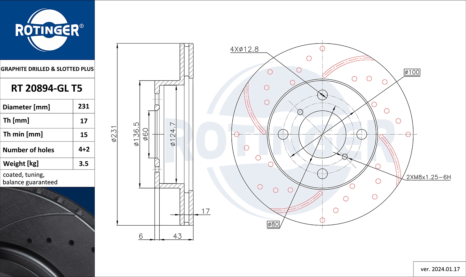 RT 20894-GL T5