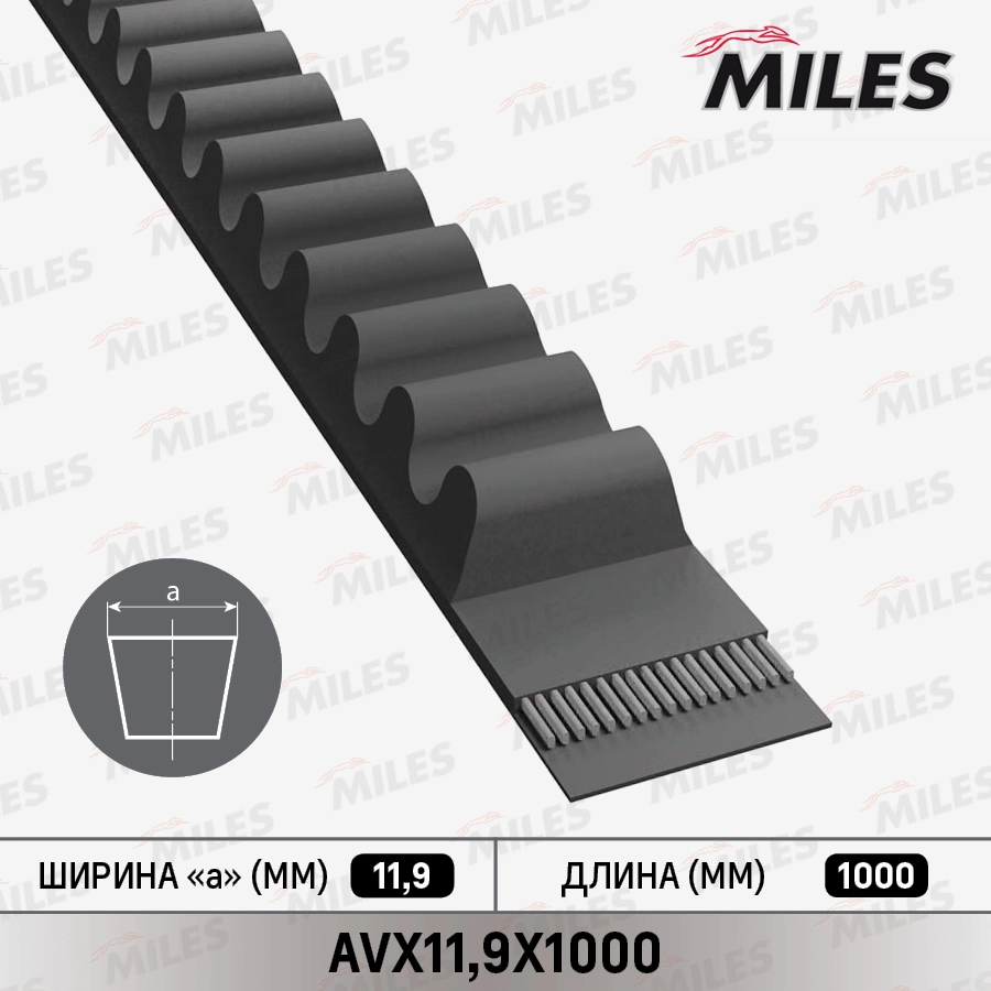 AVX 11,9 x 1000