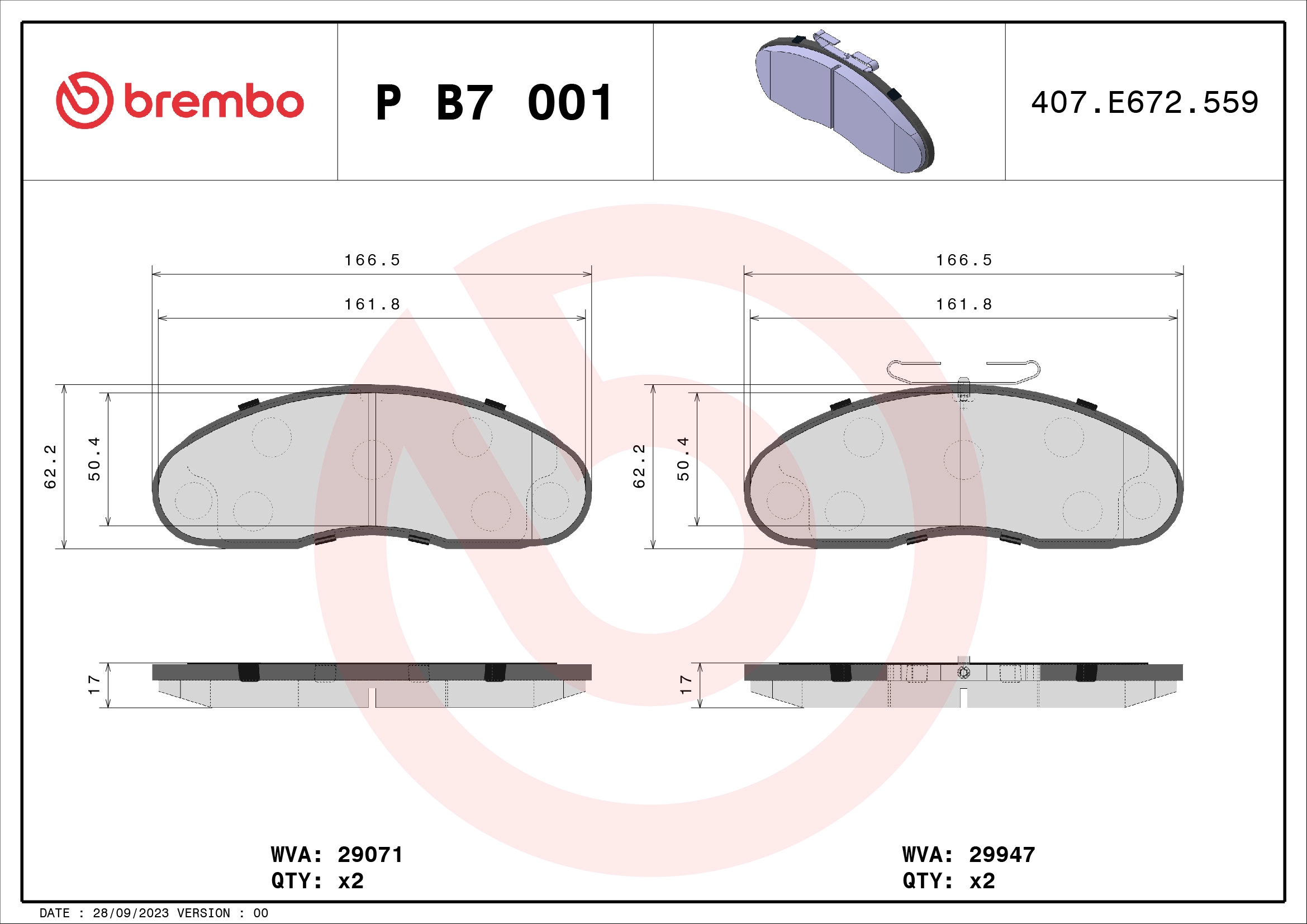 P B7 001