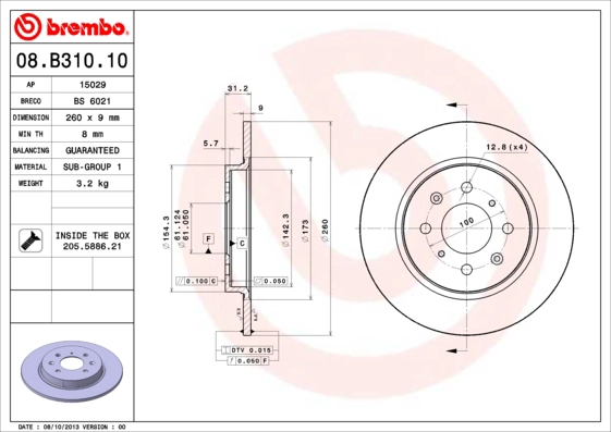 08.B310.10