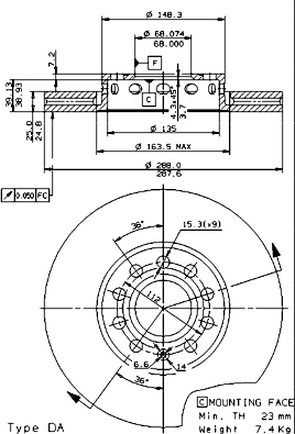 JZW 615 301F