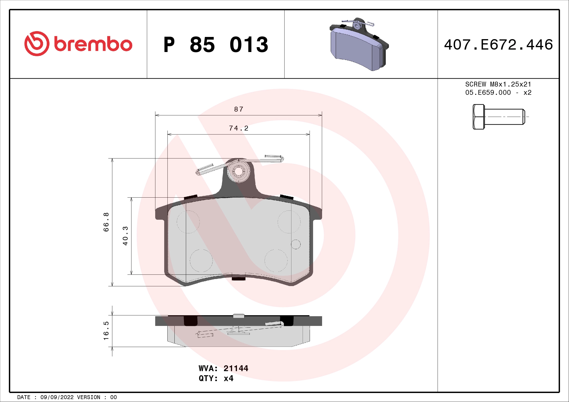 P 85 013