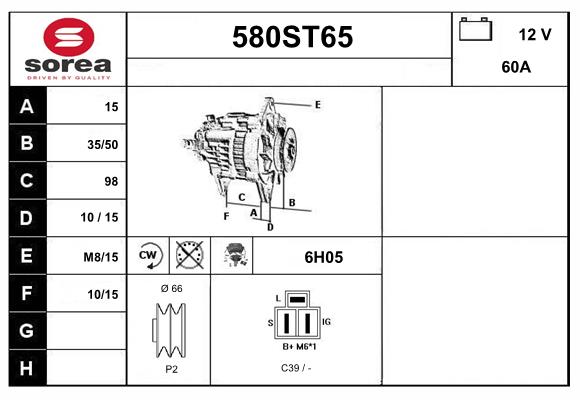 580ST65